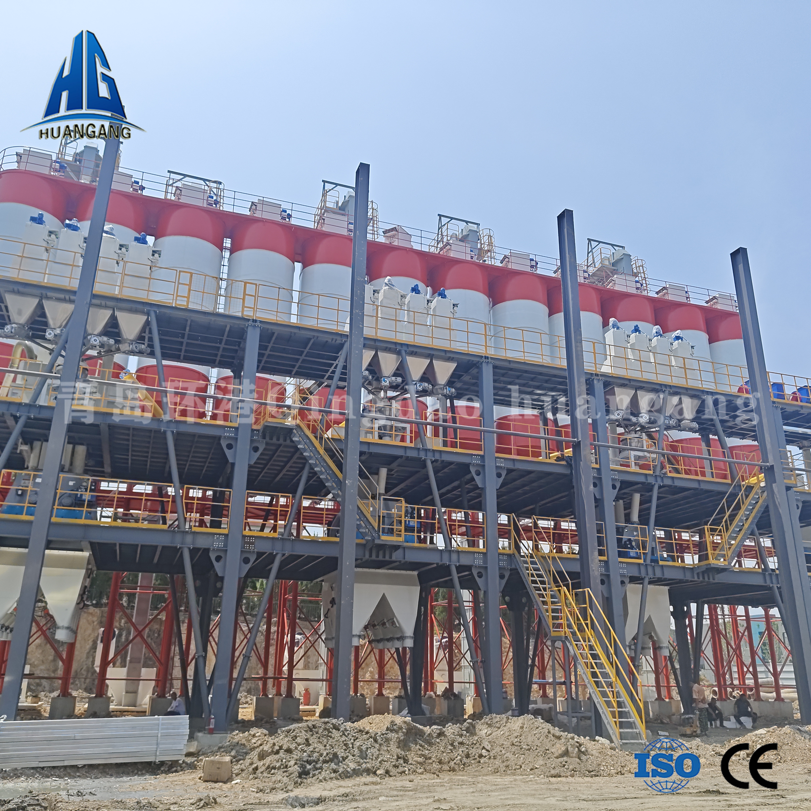 預(yù)拌砂漿設(shè)備生產(chǎn)線